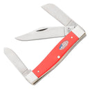 Case XX Lg Stockman American Workman Pocket Knife Carbon Steel Clip / Sheepsfoot And Spey Blades Smooth Red Synthetic Handle 73929 -Case Cutlery - Survivor Hand Precision Knives & Outdoor Gear Store