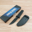 Cold Steel Kyoto II Fixed Knife 3.38" 8Cr13MoV Steel Blade Black Kray-Ex Handle