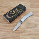 Case XX Executive Lockback Folding Knife Stainless Steel Blade Brushed Handle