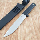 Fallkniven A1 Survival Fixed Knife 6.13" VG-10 Steel Blade Black Rubber Handle