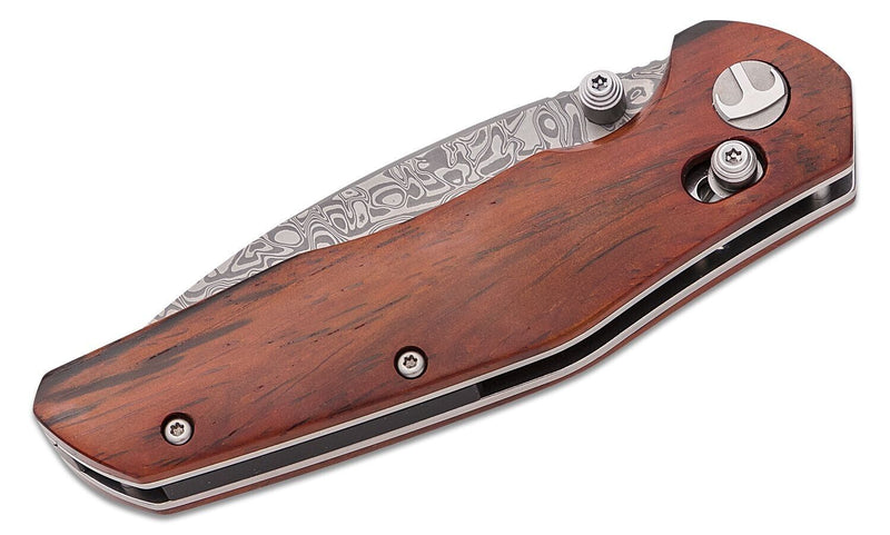 Bestech Knives Ronan B-Lock Folding Knife 3.25" Damascus Steel Spear Point Blade Rosewood Handle MK02L -Bestech Knives - Survivor Hand Precision Knives & Outdoor Gear Store