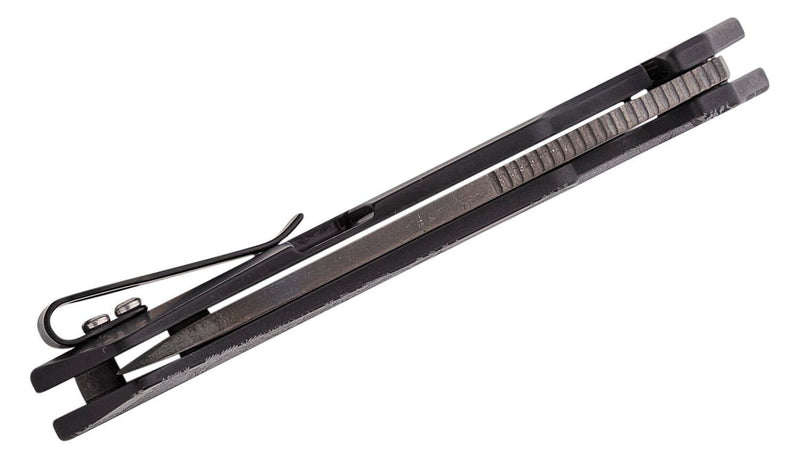 Case XX Kinzua Frame Folding Knife 3.75" CPM-S35VN Steel Spear Point Blade Skull Art Black Aluminum Handle 64645 -Case Cutlery - Survivor Hand Precision Knives & Outdoor Gear Store