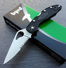 Byrd Meadowlark Folding Knife 2.88" 8Cr13MoV Steel Blade Glass Filled Nylon Handle