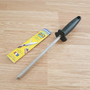 EZE-LAP Sharpener Diamond Coated Steel 7.5" Rod Hi-Impact Black Plastic Handle LG