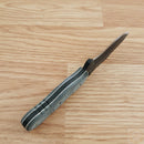 TOPS Desert Son Fixed Knife 3" Black Traction Coated 1095 High Carbon Steel Full Tang Blade Linen Micarta Handle DSON01 -TOPS - Survivor Hand Precision Knives & Outdoor Gear Store