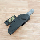 TOPS Desert Son Fixed Knife 3" Black Traction Coated 1095 High Carbon Steel Full Tang Blade Linen Micarta Handle DSON01 -TOPS - Survivor Hand Precision Knives & Outdoor Gear Store