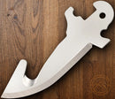 Cold Steel Click N Cut Fixed 2.5" Satin 420J2 Guthook Steel Replacement Blade