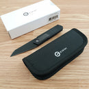Civivi Ki-V Plus Folding Knife 2.52" Nitro-V Steel Blade Black G10/Carbon Fiber