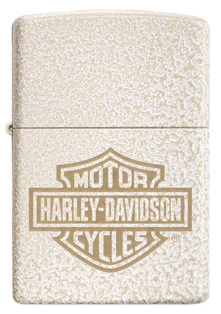 Zippo Lighter Harley-Davidson Design Windproof Mercury Glass All Metal One Piece Construction 0.5" x 2.25" 20103 -Zippo - Survivor Hand Precision Knives & Outdoor Gear Store