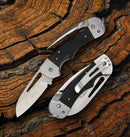 Myerchin Generation 2 Captain Pro Folding Knife 3.25" ProMarine Stainless Blade Black G10 Handle