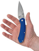 Case XX Westline Linerlock Folding Knife 3.5" CPM-S35VN Steel Drop Point Blade Blue Stonewashed Aluminum Handle 36552 -Case Cutlery - Survivor Hand Precision Knives & Outdoor Gear Store