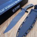 Cold Steel Bowie Fixed Knife 9" Stainless Steel Blade Imitation Stag Handle