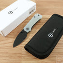 Civivi Baby Banter Linerlock Folding Knife 2.25" Nitro-V Steel Blade Jade G10 Handle
