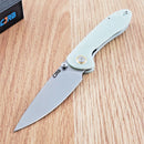 CJRB Small Feldspar Linerlock Folding Knife 3" D2 Tool Steel Blade G10 Handle