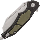 Artisan Apache Nomad Folding Knife 3.5" D2 Tool Steel Blade G10/Aluminum Handle