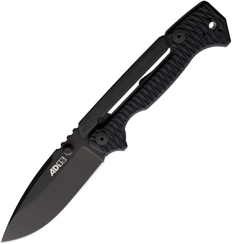 Cold Steel AD-15 Scorpion Lock Folding Knife 3.5" S35VN Steel Blade Black Griv-Ex Handle 58SQBKBK -Cold Steel - Survivor Hand Precision Knives & Outdoor Gear Store