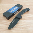 Cold Steel 4-Max Scout Folding Knife 4" AUS-10A Steel Blade Black Griv-Ex Handle