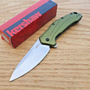 Kershaw Link Assisted Folding Knife 3.25" CPM-20CV Steel Blade Aluminum Handle