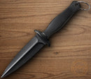 Cold Steel FGX Boot I Fixed Trainer Knife 5" Grivory Blade Black Rubber Handle