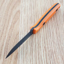 ESEE Camp Lore Fixed Knife 2.5" 1095HC Steel Drop Point / Full Tang Blade Orange G10 Handle CR25OR