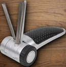 DMT Portable Diamond-Vee Fine Grit Serrated Sharpener 10, 15, 20 Degrees Angles