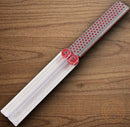 DMT Dia-Fold Diamond Fishhook And Knife Sharpener Fine Handle Doubles As Sheath