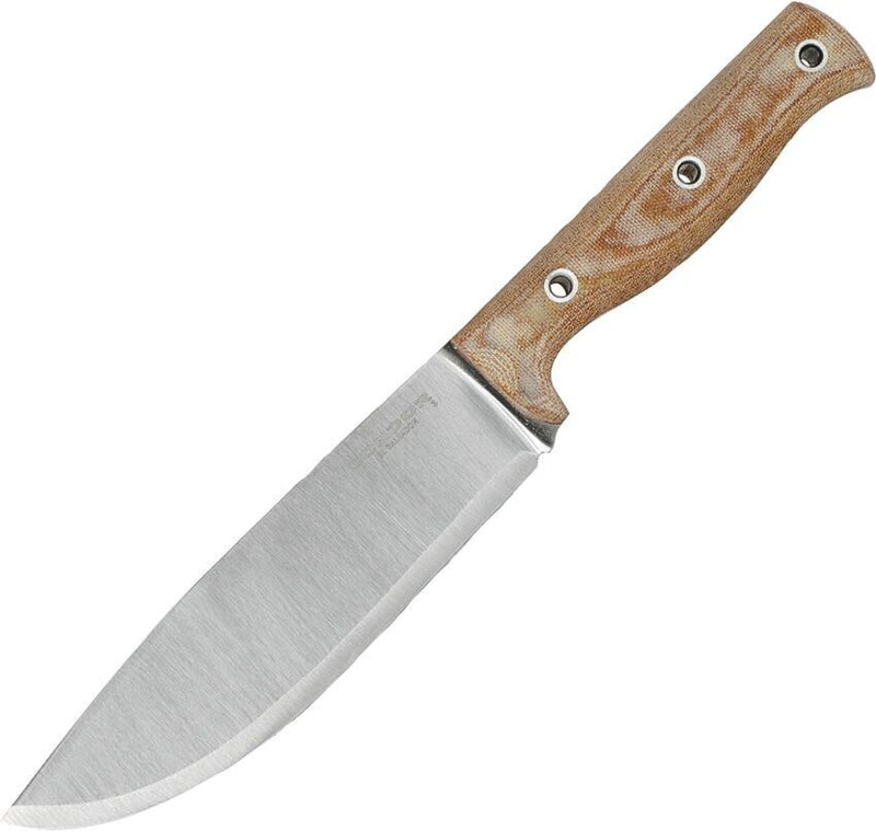 Condor Low Drag Fixed Knife 6.5" 1075HC Steel Full Tang Blade Natural Canvas Micarta Handle 281465HC -Condor - Survivor Hand Precision Knives & Outdoor Gear Store