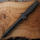 Cold Steel FGX Wasp Fixed Knife 7" Black Griv-Ex One Piece Construction Blade 92FMA