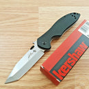 Kershaw Emerson Folding Knife 3.25" 8Cr14MoV Steel Blade G10/410 Steel Handle