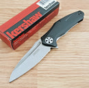 Kershaw Natrix Assisted Folding Knife 3¼" 8Cr13MoV Steel Blade Black G10 Handle
