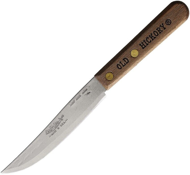 Old Hickory Kitchen Paring Knife 4" Stainless Steel Blade Brown Wood Handle 7065KSS -Old Hickory - Survivor Hand Precision Knives & Outdoor Gear Store