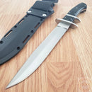 Cold Steel Bear Classic Fixed Knife 8.25" VG-1 San Mai III Steel Blade Black G10 Handle