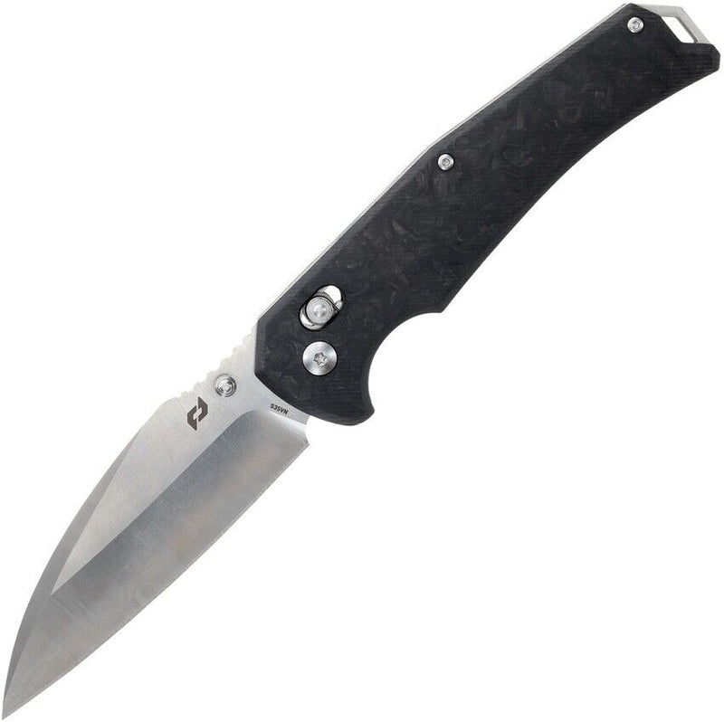 Schrade Radok Pivot Lock Folding Knife 4" S35VN Steel Wharncliffe Blade Shredded Carbon Fiber Handle 1182275 -Schrade - Survivor Hand Precision Knives & Outdoor Gear Store