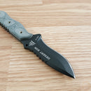 TOPS Desert Son Fixed Knife 3" Black Traction Coated 1095 High Carbon Steel Full Tang Blade Linen Micarta Handle DSON01 -TOPS - Survivor Hand Precision Knives & Outdoor Gear Store