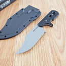 Cold Steel Mini Tac Fixed Knife 3.63" 8Cr13MoV Steel Blade Black Griv-Ex Handle