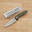 Bestech Knives Ronan B-Lock Folding Knife 3.25" 14C28N Sandvik Steel Blade OD Green G10 Handle