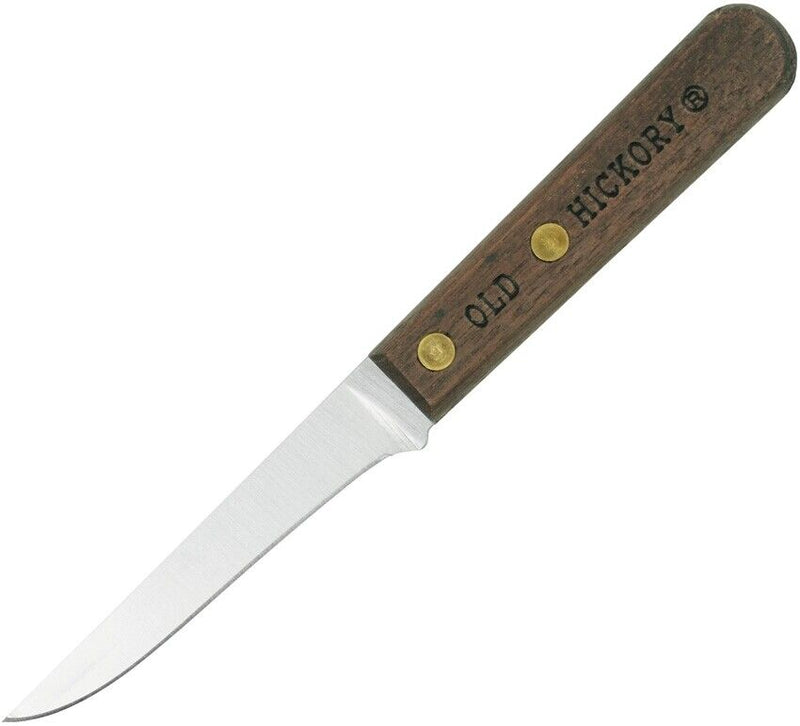 Old Hickory Mini Kitchen Knife 3.25" 1075HC Steel Fillet Blade Brown Wood Handle 7028 -Old Hickory - Survivor Hand Precision Knives & Outdoor Gear Store