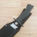 United Cutlery USMC Operation Mako Fixed Knife 10.75" Part Serrated Stainlees Steel Sawback Tanto Blade Black TPU Handle 3372 -United Cutlery - Survivor Hand Precision Knives & Outdoor Gear Store