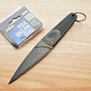 Cold Steel FGX Skean Dhu Fixed Knife 4" Grivory Full Tang Blade Black Rubber Handle 92FSD