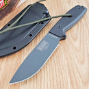 ESEE Model 4 Gunsmoke Fixed Knife 4.5" Full Tang 1095HC Steel Blade G10 Handle