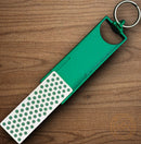 DMT Mini-Sharp Keychain Sized Diamond Knife Sharpener w/Extra Fine Grit 5 ⅝ Open