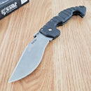 Cold Steel Spartan Folding Pocket Knife 4.5" AUS-10A Steel Blade Griv-EX Handle