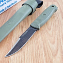 Condor Bushglider Fixed Knife 4.25" 1095HC Steel Full Blade OD Green Polypropylene Handle