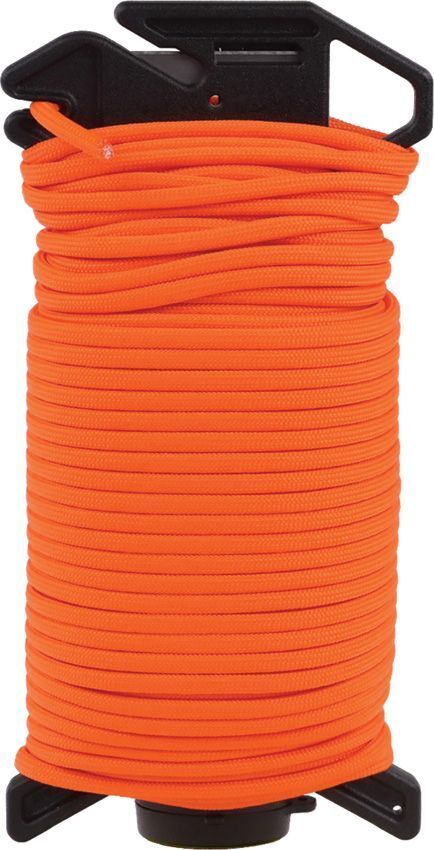 Atwood Rope MFG Ready Rope Neon Orange With 100 Ft Of 550 Paracord Cutting Blade Cord Lock Gear Loop Re-loadable RRS17 -Atwood Rope MFG - Survivor Hand Precision Knives & Outdoor Gear Store