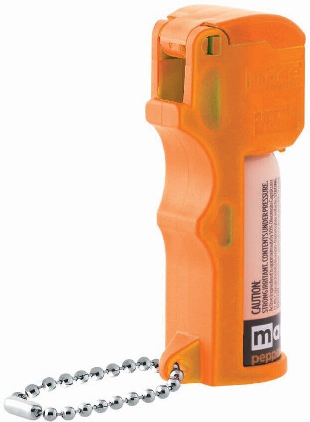 Mace Pocket Model Pepper Spray Orange Stream Pattern Reaches Up To 10 Feet / 15 Bursts Safety Cap 80748 -Mace - Survivor Hand Precision Knives & Outdoor Gear Store