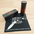 Rough Ryder Reserve Folding Knife 2.75" Stainless Steel Blade Micarta Handle 020