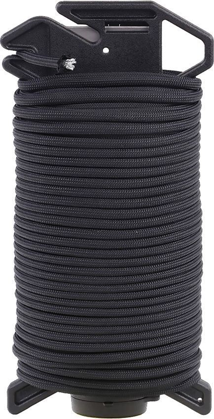 Atwood Rope MFG Ready Rope Black With 100 Ft Of 550 Paracord Cutting Blade Cord Lock Gear Loop Reloadable RRS01 -Atwood Rope MFG - Survivor Hand Precision Knives & Outdoor Gear Store