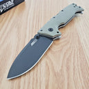 Cold Steel AD-10 Lock Folding Knife 3.5" S35VN Steel Blade Dark Earth G10 Handle