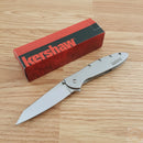 Kershaw Assisted Folding Knife 3" 14C28N Sandvik Steel Blade 410 Steel Handle
