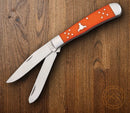 Cattleman's Cutlery Brahma Bull Pocket Knife 3Cr13 Steel Blades Delrin Handle